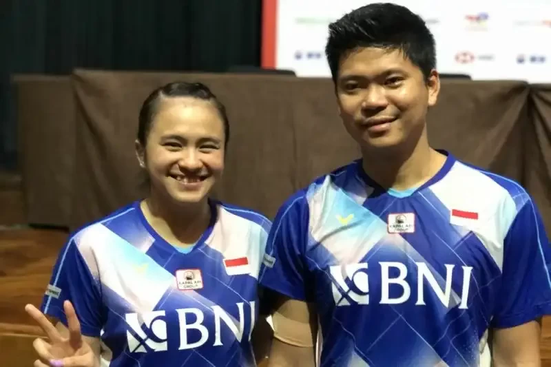 Ganda Campuran Praven Jordan/Melati Oktavia lolos ke perempatfinal Badminton Asia Championships di Filipina. (Foto: Ant)