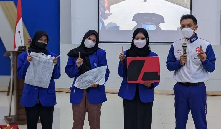 Perayaan Safety Riding Hari Kartini 2022. (Foto: MPM Honda Jatim)