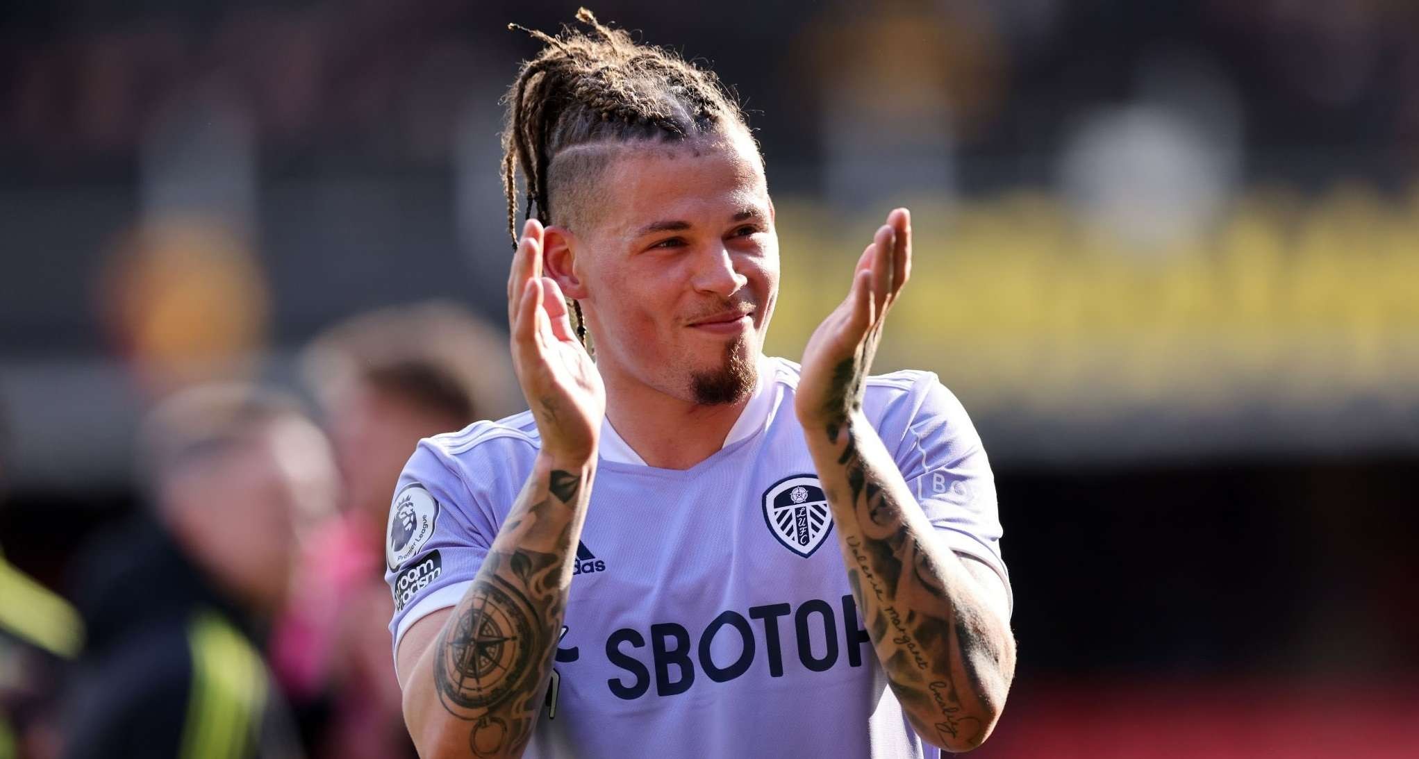 Kalvin Phillips menjadi target prioritas MU di musim panas ini. (Foto: Twitter/@Kalvinphllips)