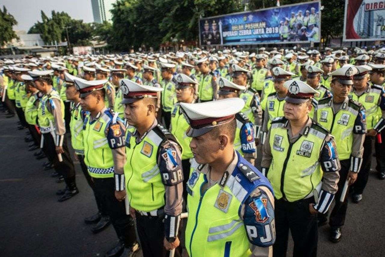 Ilustrasi pihak kepolisian siaga selama arus mudik hingga balik Lebaran. (Foto: Istimewa)