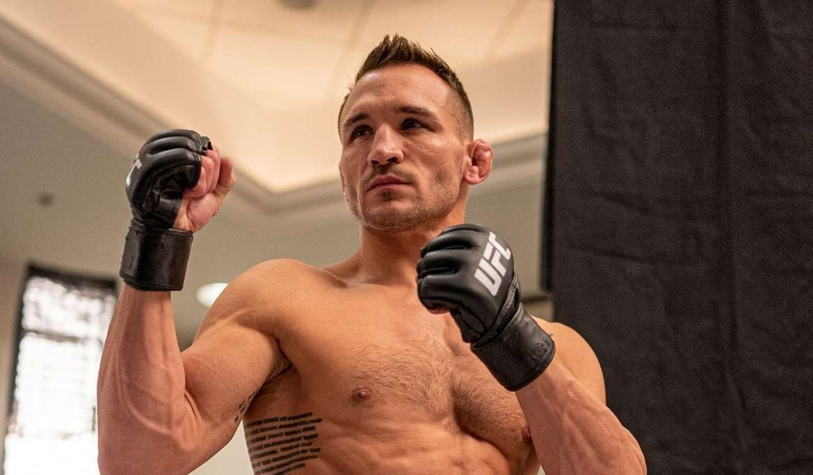 Michael Chandler tantang Conor Mcgregor usai menang KO atas Tony Ferguson. (Foto: Twitter)