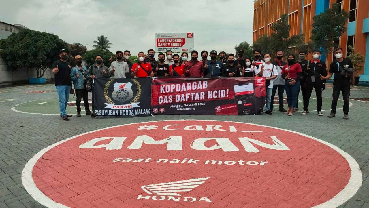 Kopdargab Gas HCID Malang. (Foto: dok. MPM Honda Jatim)