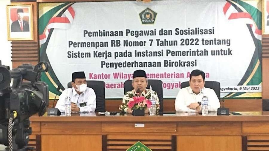 Pembinaan pegawai Kanwil Kemenag DIY di Yogyakarta. (Foto: Kemenag)