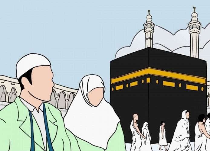 Ilustrasi calon jemaah haji. (Foto: puskapik.com)