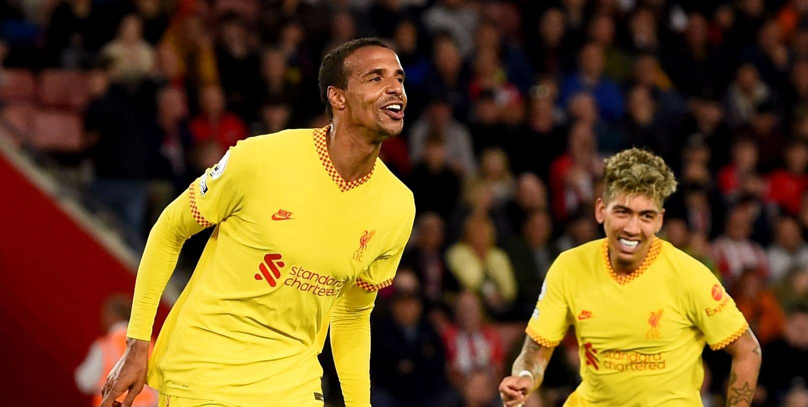 Joel Matip mencetak gol kemenangan Liverpool atas Southampton di pekan ke-37 Premier League, Rabu, 18 Mei 2022 di St Mary's Stadium. (Foto: Twitter/@LFC)