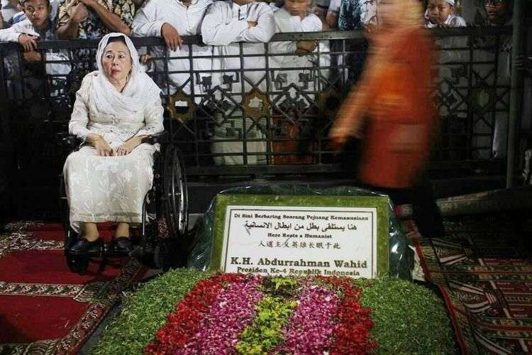 Makam Gus Dur di Kompleks Pesantren Tebuireng Jombang, Jawa Timur. (Foto: Istimewa)