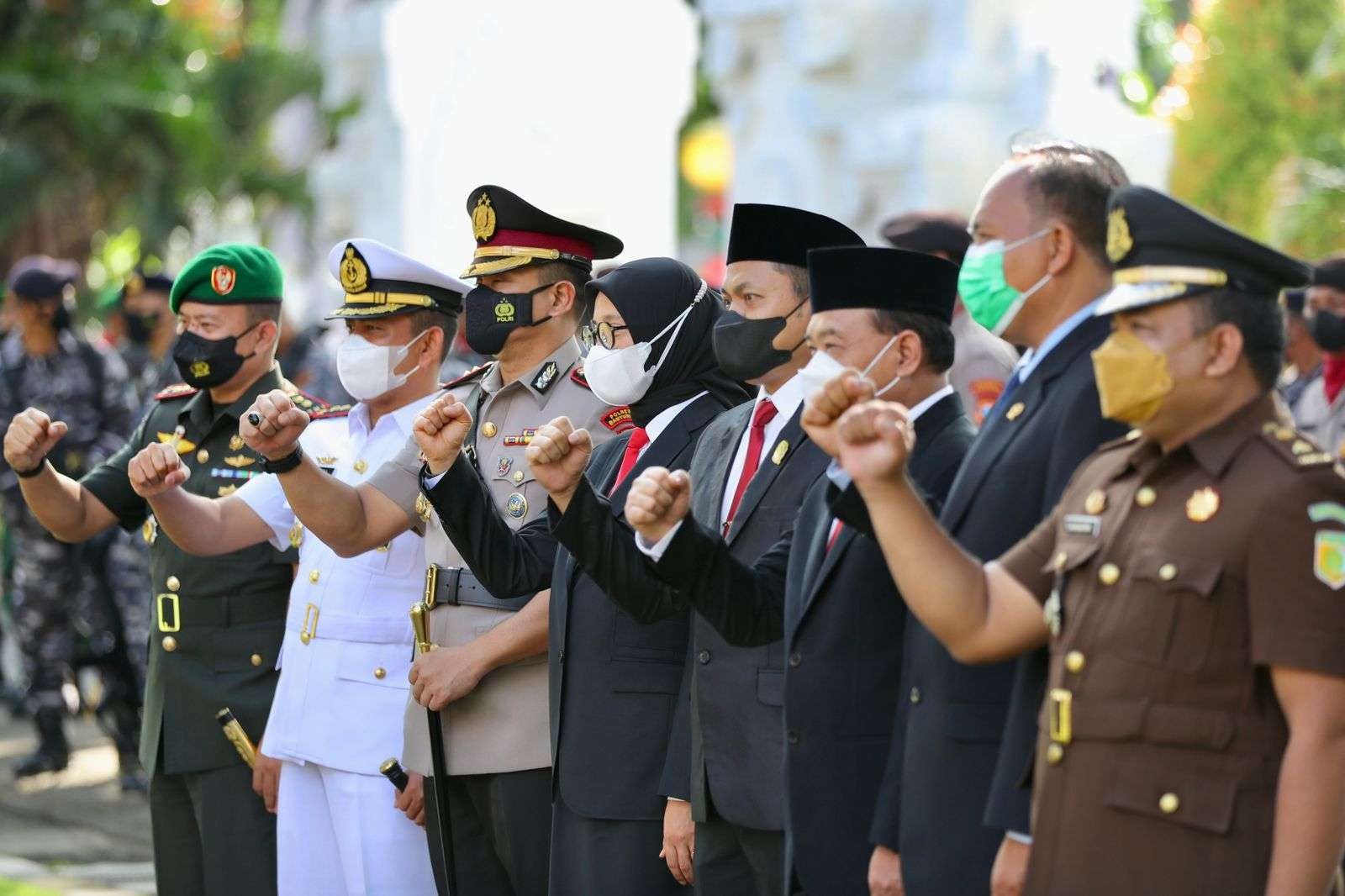 Forum Komunika Pimpinan Daerah Banyuwangi dalam peringatan Hari Kebangkitan Nasional. (Foto: Istimewa)