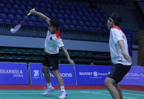 Ganda putri Apriyani Rahayu/Siti Fadia lolos semifinal usai kalahkan unggulan pertama dari Thailand. (Foto: PBSI)