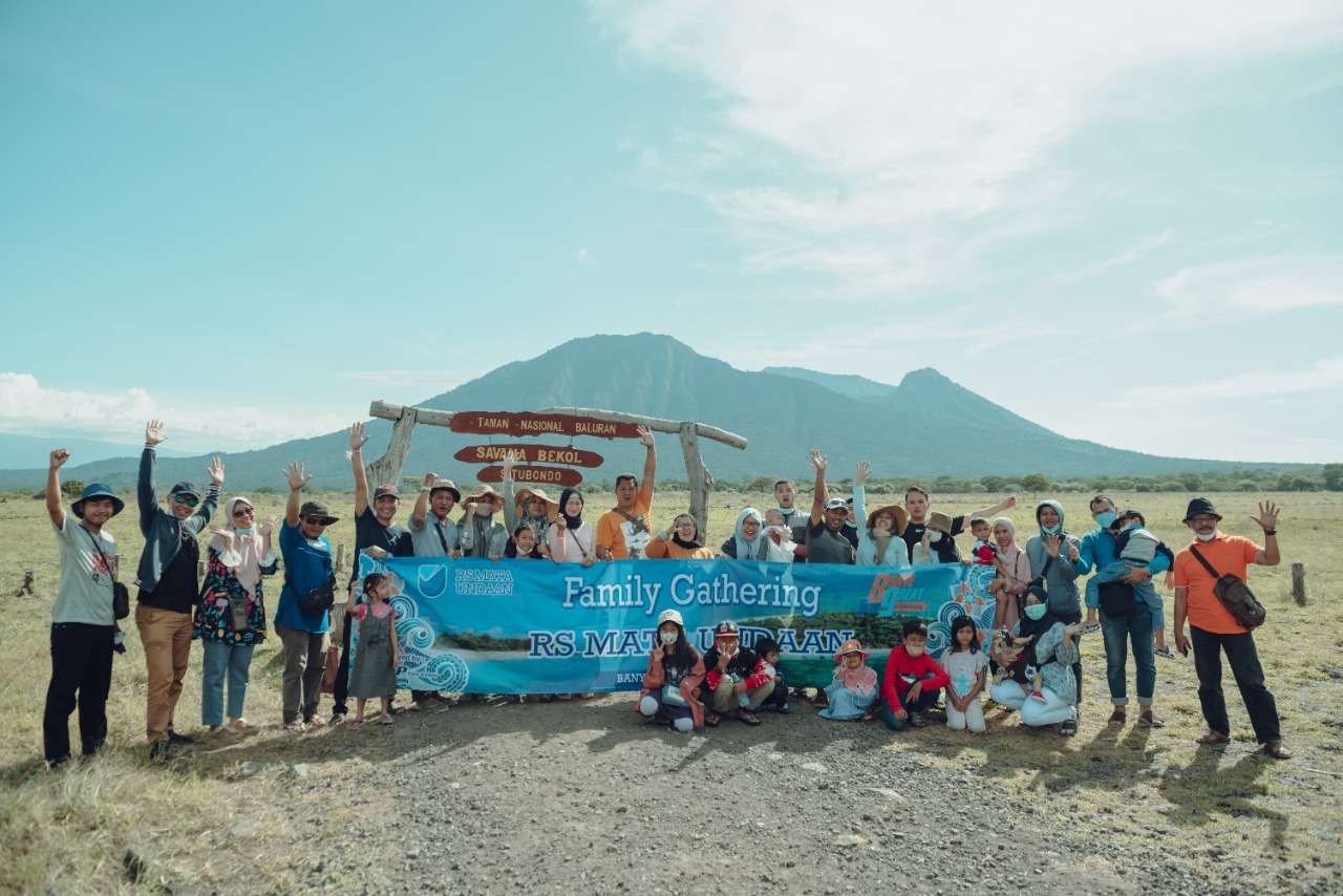 Acara Family Gathering Keluarga Besar RS Mata Undaan di Banyuwangi (Foto: Dokumentasi RS Mata Undaan/Ngopibareng.id)