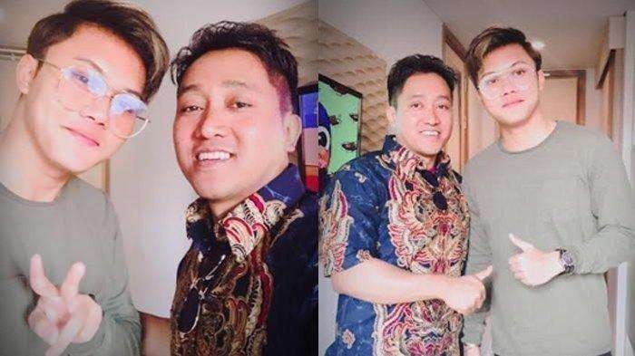 Foto kenangan Teddy Pardiyana dengan musisi Rizky Febian saat masih akur. (Foto: Istimewa)