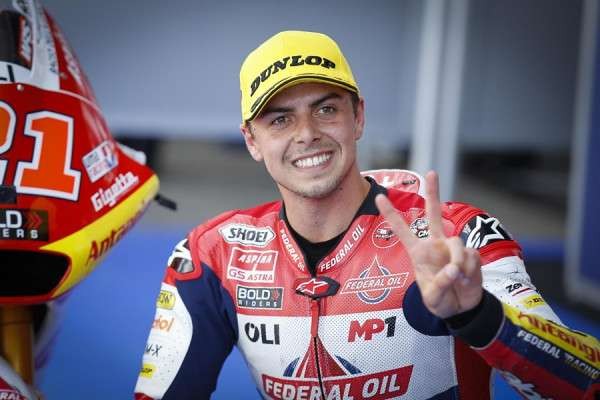 Pembalap rookie Gresini Racing, Fabio Di Giannantonio sukses merebut pole position perdananya di MotoGP Italia 2022. (Foto: Istimewa)