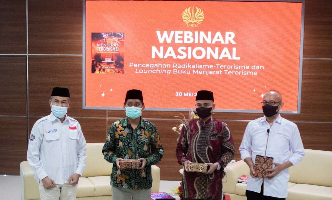 Peluncuran buku Menjerat Teror(isme): Eks-napiter Bicara, Keluarga Bersaksi” sebagai upaya cegah radikalisme. (Foto: Istimewa)