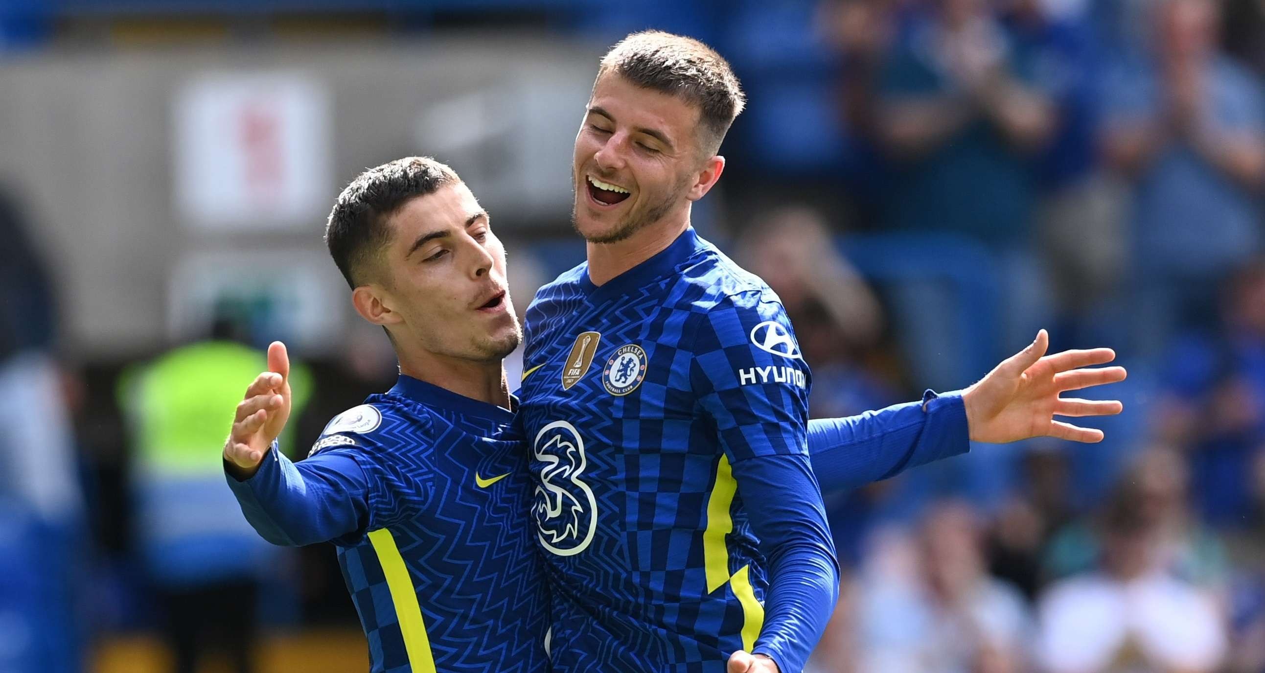 Kai Havertz dan Mason Mount kini memiliki tuan baru setelah Chelsea resmi diakuisisi oleh konsiorsium Todd Boehly. (Foto: Twitter/@ChelseaFC)