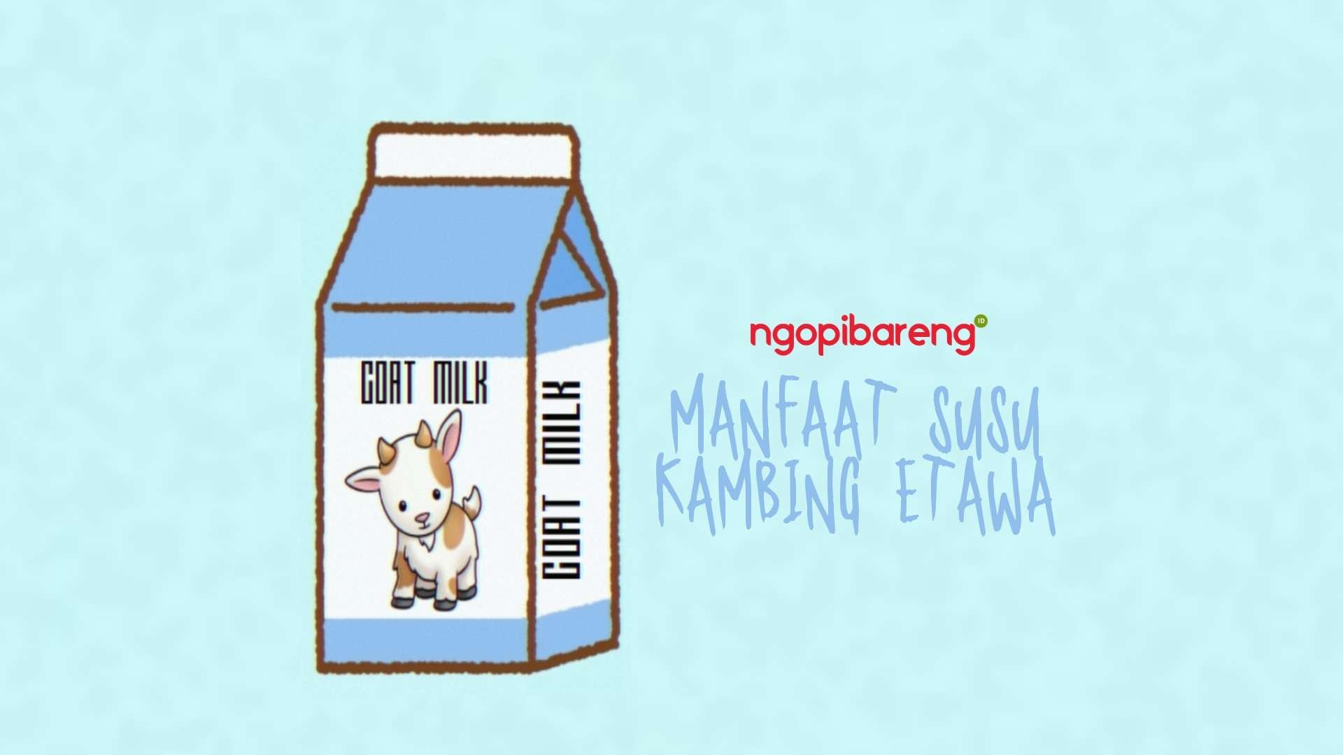 Ilustrasi Susu Kambing