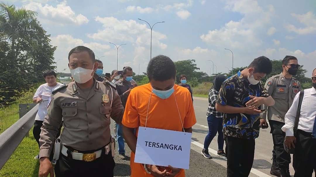 Kernet yang jadi pengemudi pengganti bus pariwisata maut, PO Ardiansyah, tak dijerat pasal narkotika. (Foto: Deni Lukmantara/Ngopibareng.id)