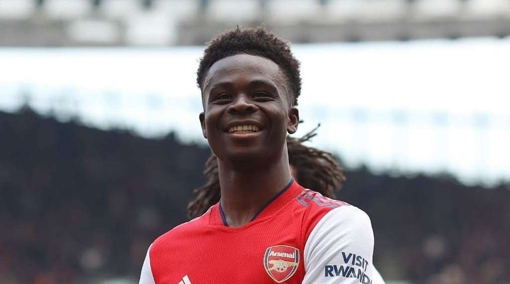 Bukayo Saka menjadi andalan Arsenal di sepanjang musim lalu. (Foto: Twitter/@Arsenal)