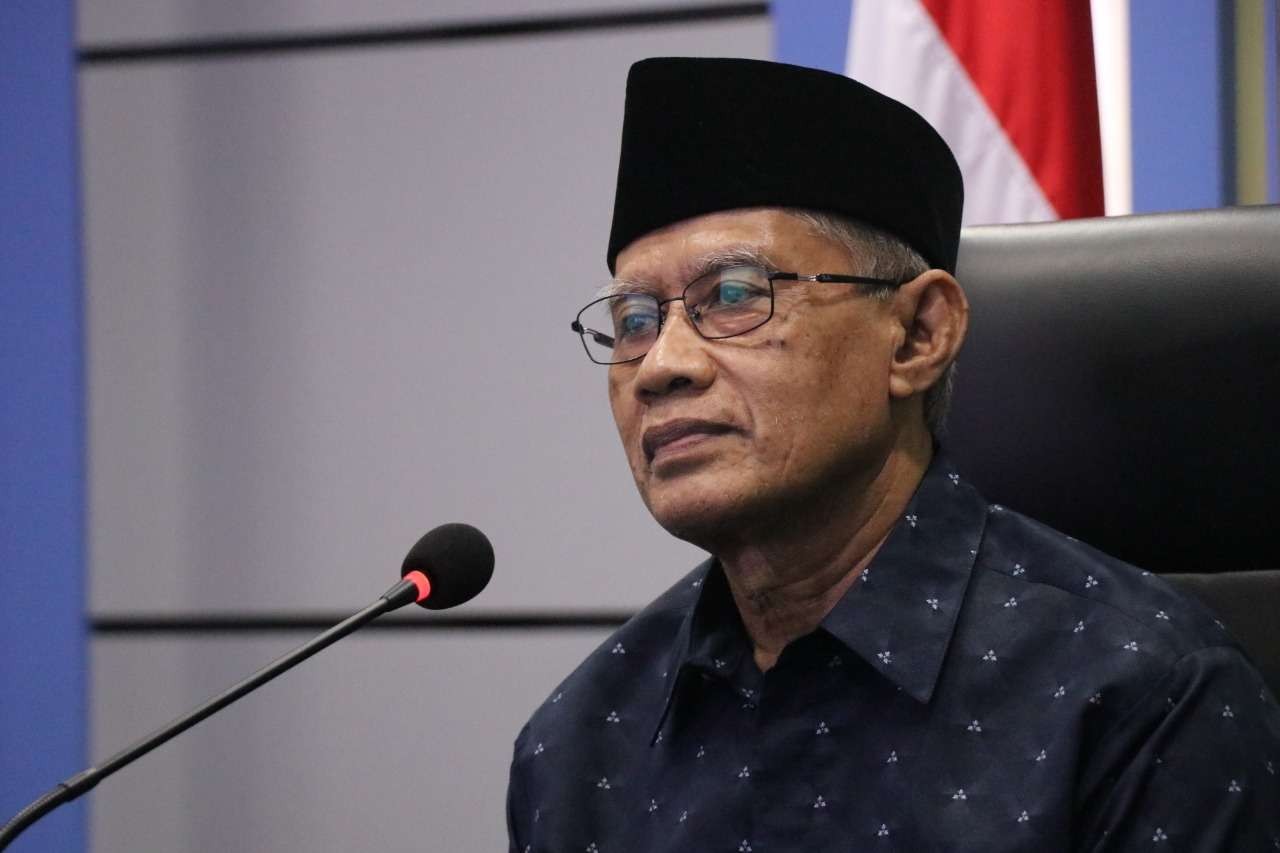 Haedar Nashir, kebahagiaan jelang Muktamar ke-48 Persyarikatan Muhammadiyah. (Foto: Istimewa)