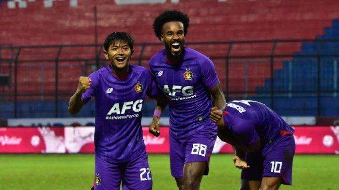 Persik Kediri mengawali penampilan mereka pada Piala Presiden 2022 dengan menundukkan Persikabo 1973 1-0 dalam pertandingan Grup D. (Foto: Ant)