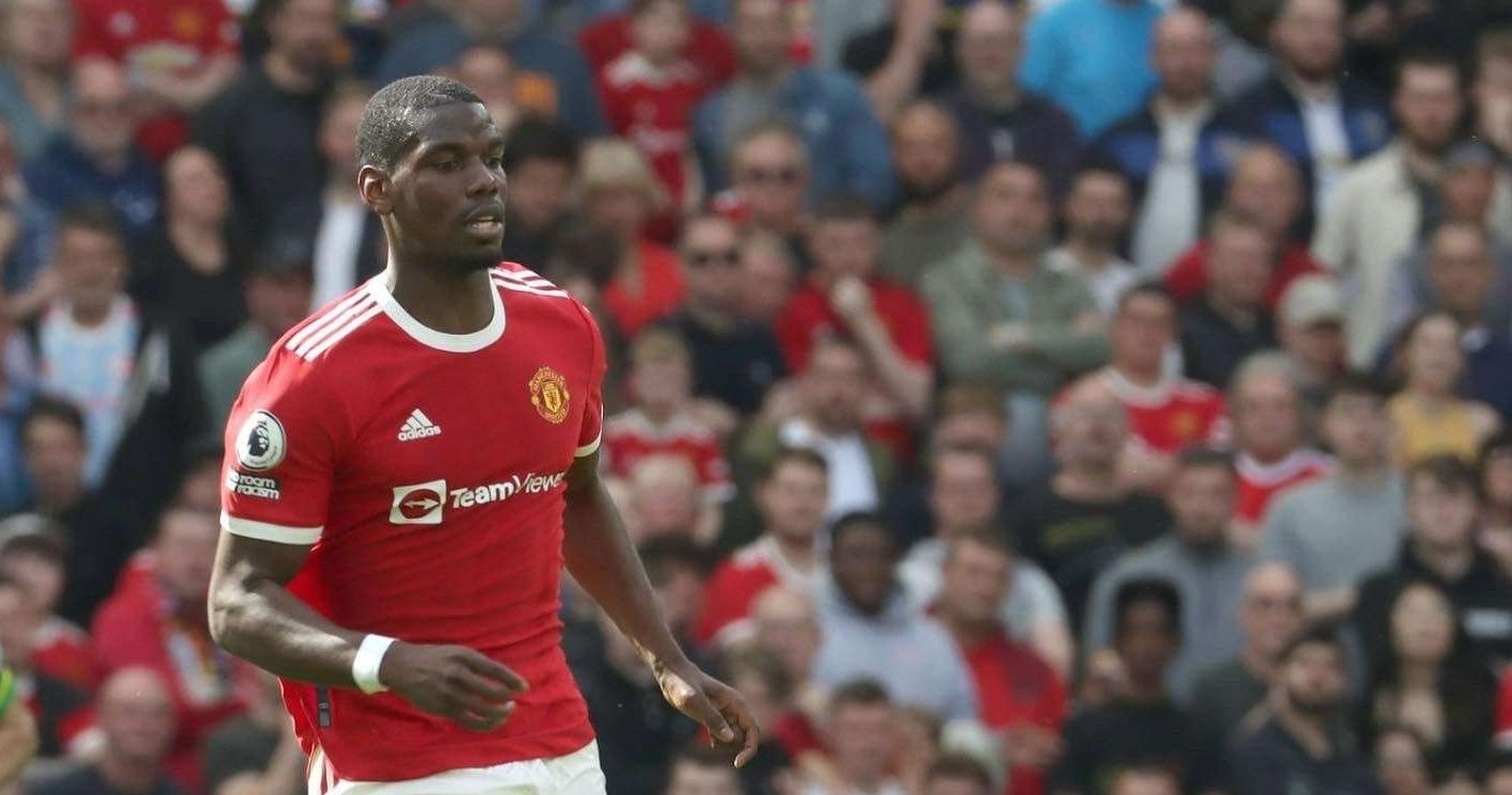 Paul Pogba saat masih bersegaram Manchester United