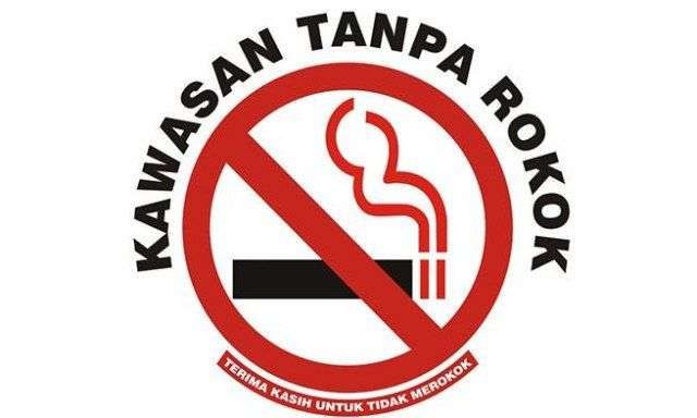 Ilustrasi penerapan Kawasan Tanpa Rokok (KTR) di Surabaya. (Foto: Istimewa)