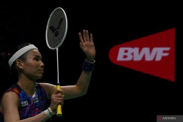 Tunggal putri Taiwan, Tai Tzu Ying berhasil menjadi juara Indonesia Open 2022 usai menaklukkan wakil China, Wang Zhi Yi. (Foto: Ant)