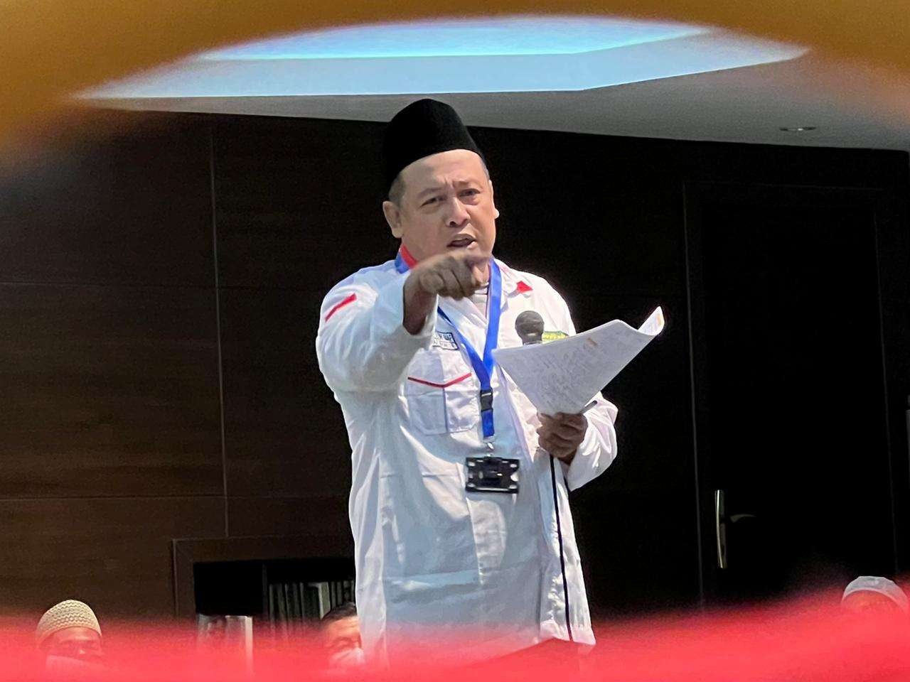 Ratusan jemaah haji dari beragam kelompok terbang mengikuti bimbingan ibadah haji. (Foto: Istimewa)