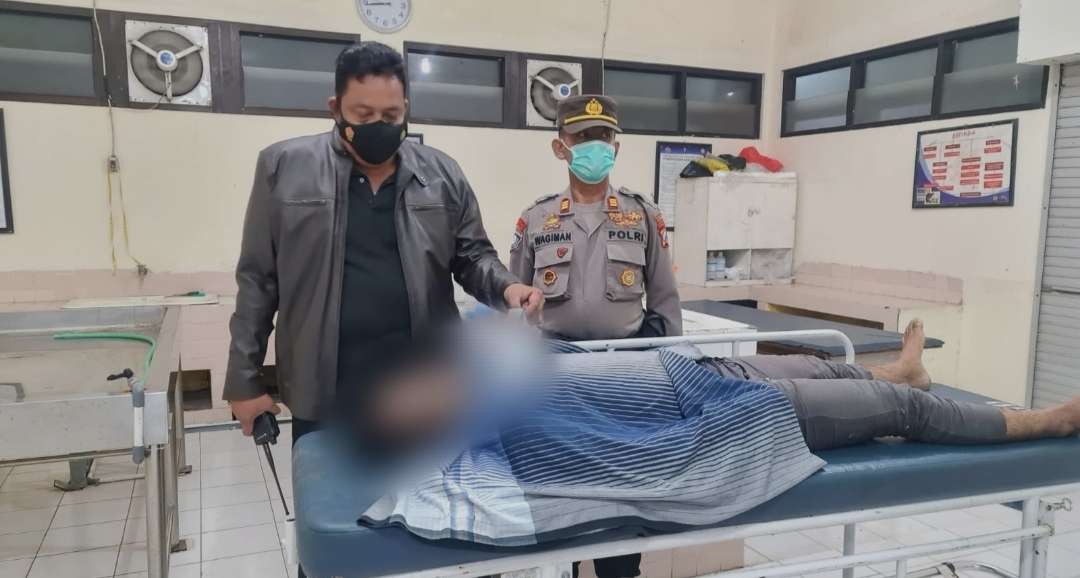 Korban meninggal kecelakaan kerja PT HAN.(Dok Polisi)