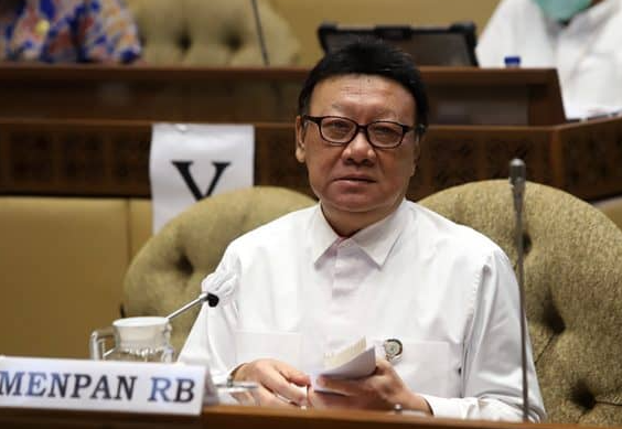 Menteri Pendayagunaan Aparatur Negara dan Reformasi Birokrasi (Menpan RB) Tjahjo Kumolo dikabarkan koma, tetapi kabar buruk itu dibantah Kemenpan RB. (Foto: Istimewa)