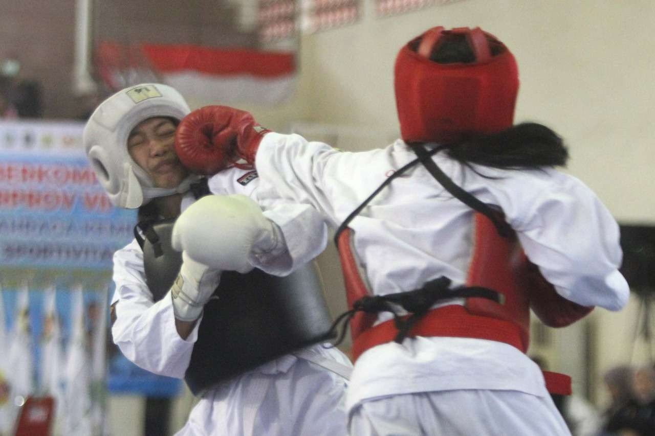 Ilustrasi atlet Shorinji Kempo saat bertanding di kelas Randori putri. (Foto: Istimewa)