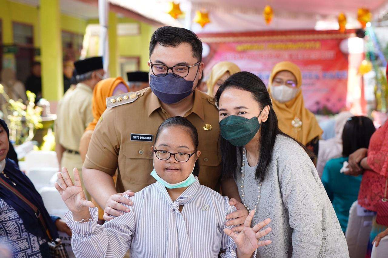 Bupati Kediri Hanindhito Himawan Pramono berkomitmen memberi kesempatan lebih besar bagi penyandang disabilitas bekerja di Pemerintahan Kabupaten Kediri. (Foto: Istimewa)