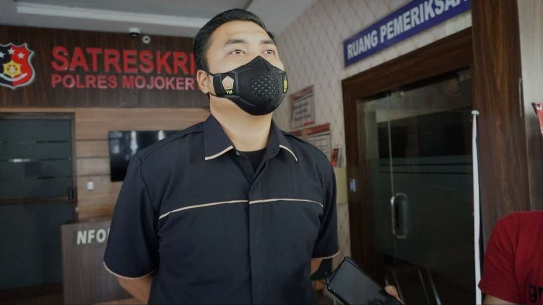 Kasat Reskrim Polres Mojokerto, AKP Gondam Pringgondani.(Foto: Deni Lukmantara/Ngopibareng.id)