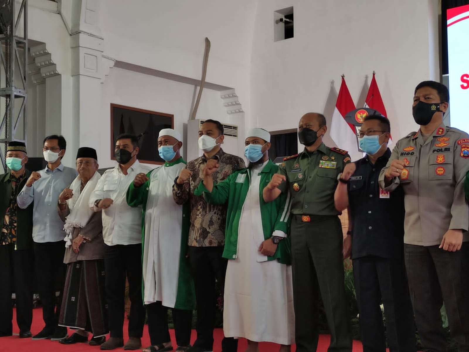 Deklarasi Kebangsaan Khilafatul Muslimin setia kepada pancasila dan NKRI. (Foto: Istimewa)