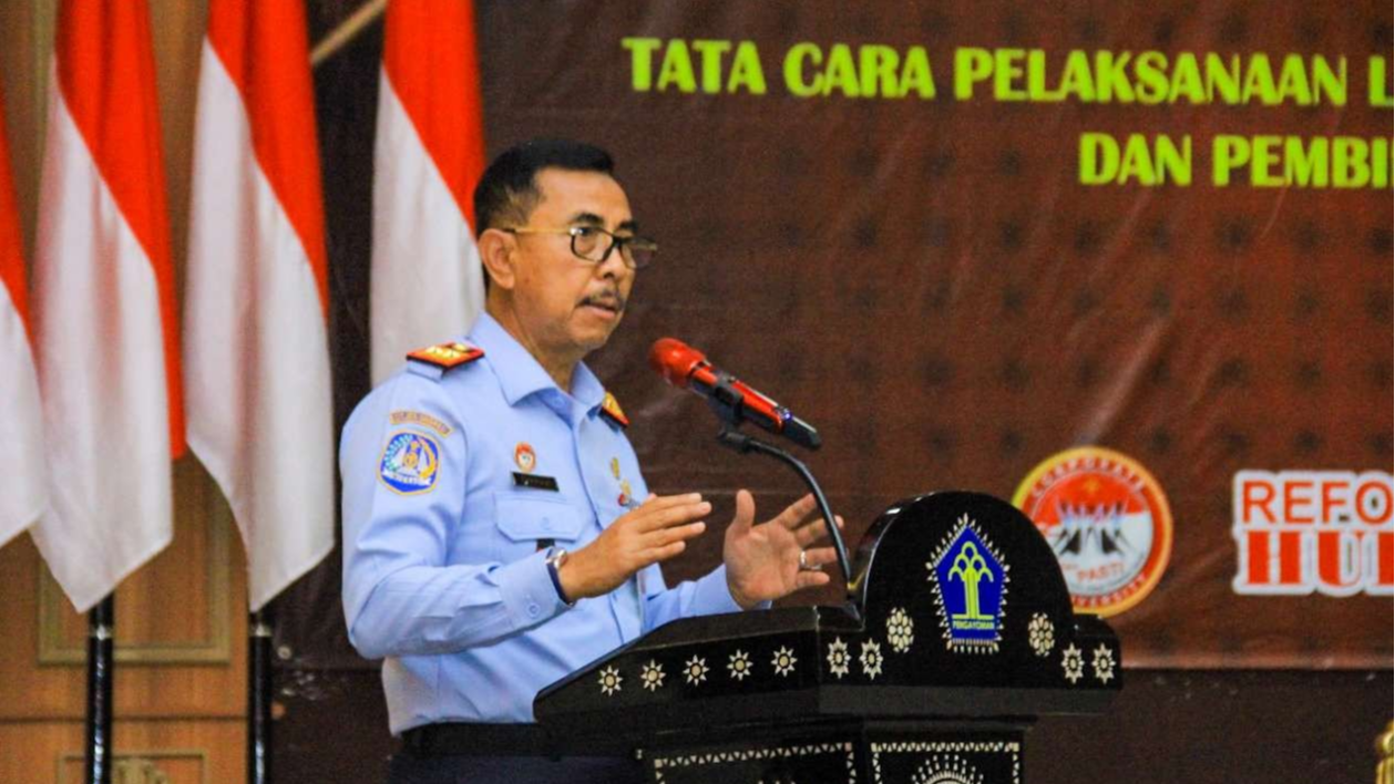 Rapat Dinas Pemasyarakatan Kemenkumham Jatim. Kemenkumham Jatim akan uji coba kunjungan untuk warga binaan usai Idul Adha. (Foto: Istimewa)