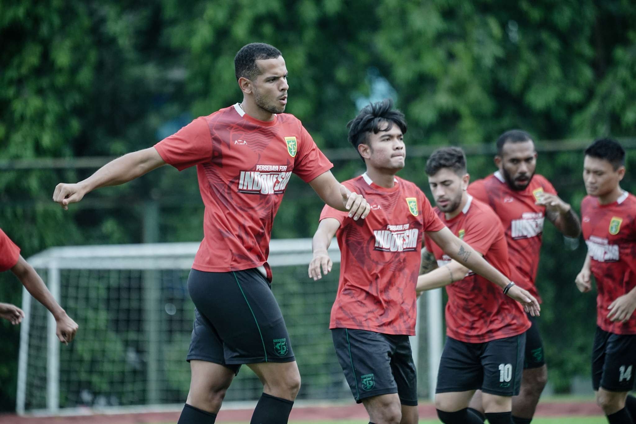 Pemain Persebaya saat menjalani training camp di Yogyakarta. (Foto: Istimewa)