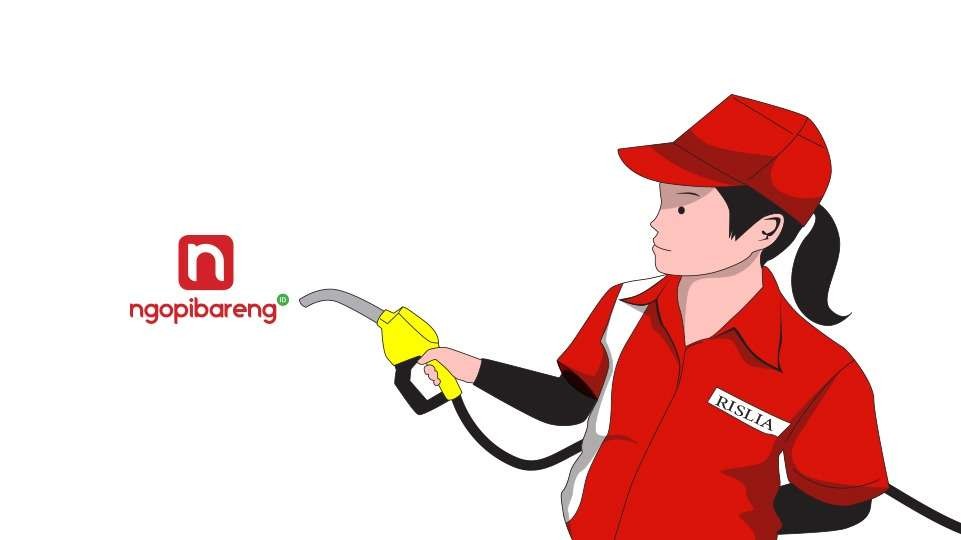 Ilustrasi Bahan Bakar Minyak (BBM) non subsidi jenis Pertamax Turbo, Pertamax Dex, dan Dexlite mengalami kenaikan harga. (Grafis: Fa Vidhi/Ngopibareng.id)