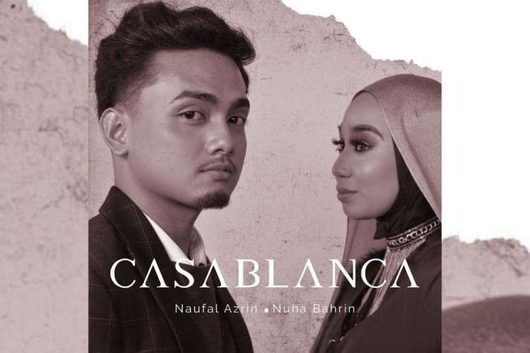 Lagu Casablanca dari Nuha Bahrin feat Naufal Azrin viral di Indonesia. Lagu ini merupakan soundtrack series Melur untuk Firdaus. (Foto: Instagram Naufal Azin)