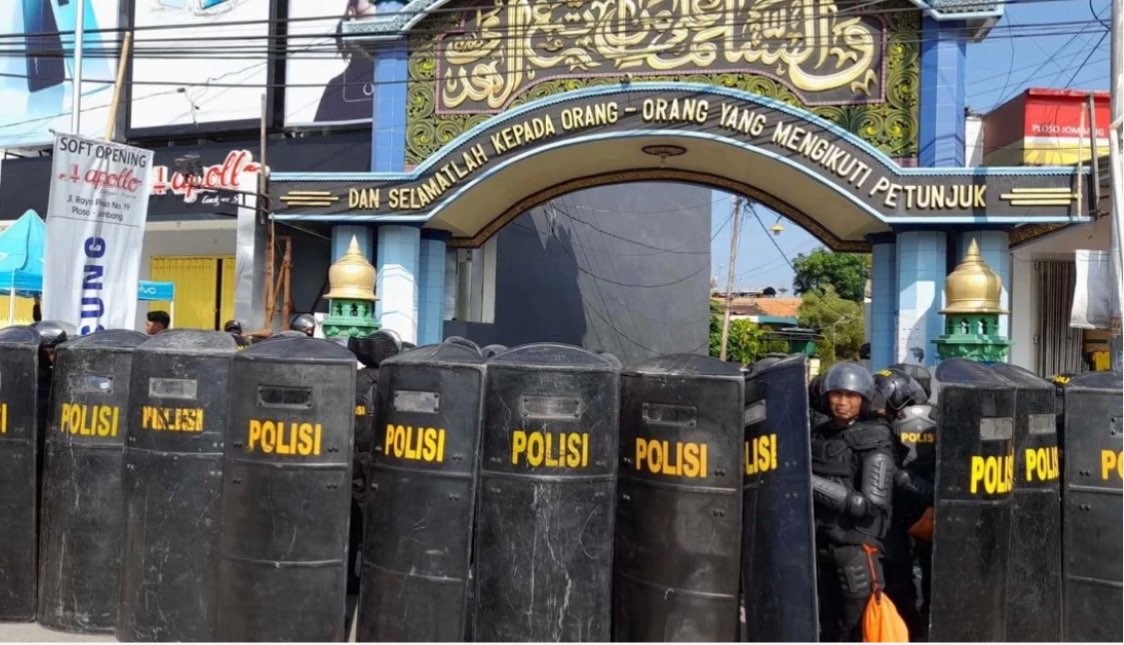 Ponpes Shiddiqiyyah Jombang izinnya dikembalikan lagi setelah MSAT ditangkap. (Foto: Mardiansyah/Ngopibareng.id)