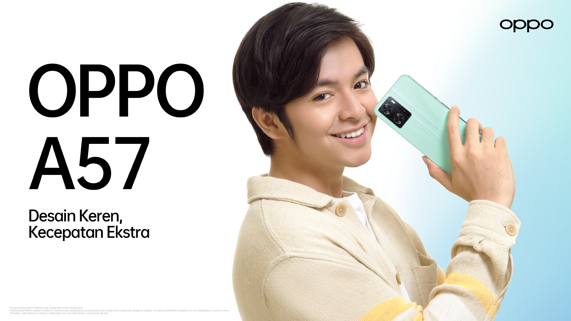 OPPO A57 lini seri A terbaru akan diluncurkan di Indonesia. (Foto: Dokumentasi OPPO)