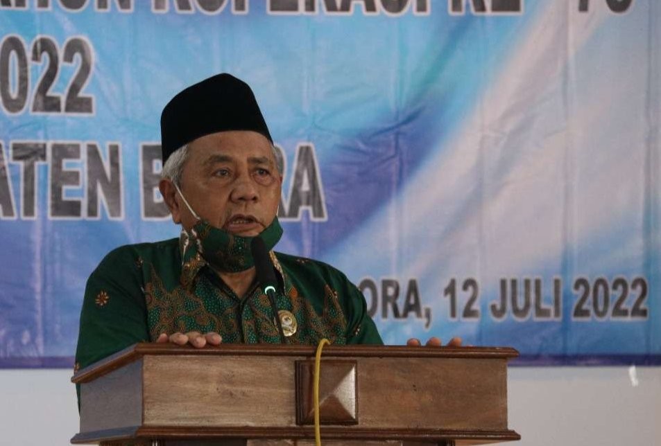 Ketua Dekopinda Blora, Supandi, mengungkap lebih dari 50 koperasi tidak aktif lagi. (Foto: Istimewa)