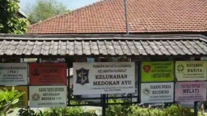 Kantor Kelurahan Medokan Ayu, Kecamatan Rungkut, Surabaya.(Foto: Istimewa)