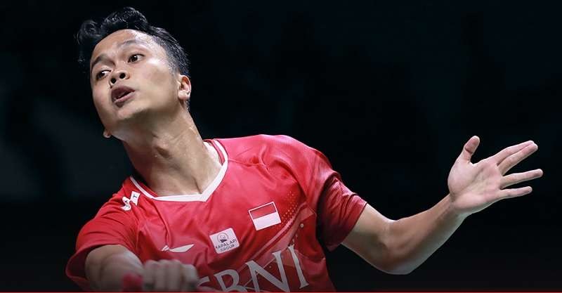 Anthony Sinisuka Ginting melaju semifinal piala Singapura Open 2022. (Foto: PBSI)