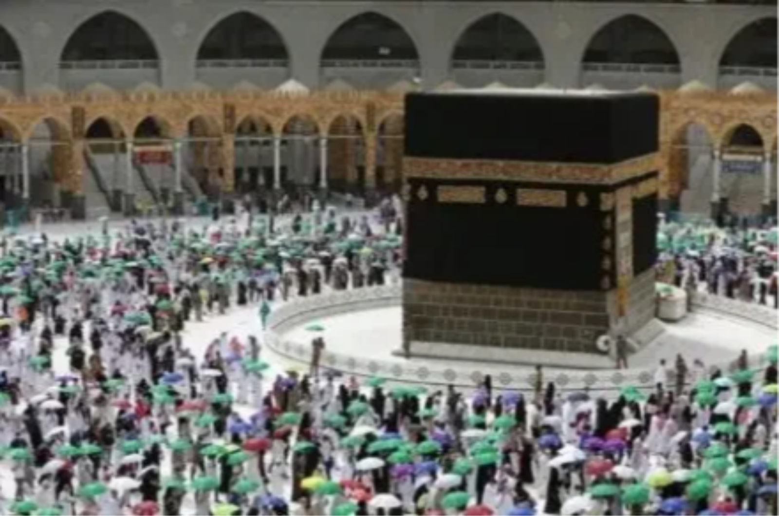 Jemaah haji sedang melakukan Thawaf Wada’ di Baitullah, Makkah al-Mukarramah. (Foto: Istimewa)