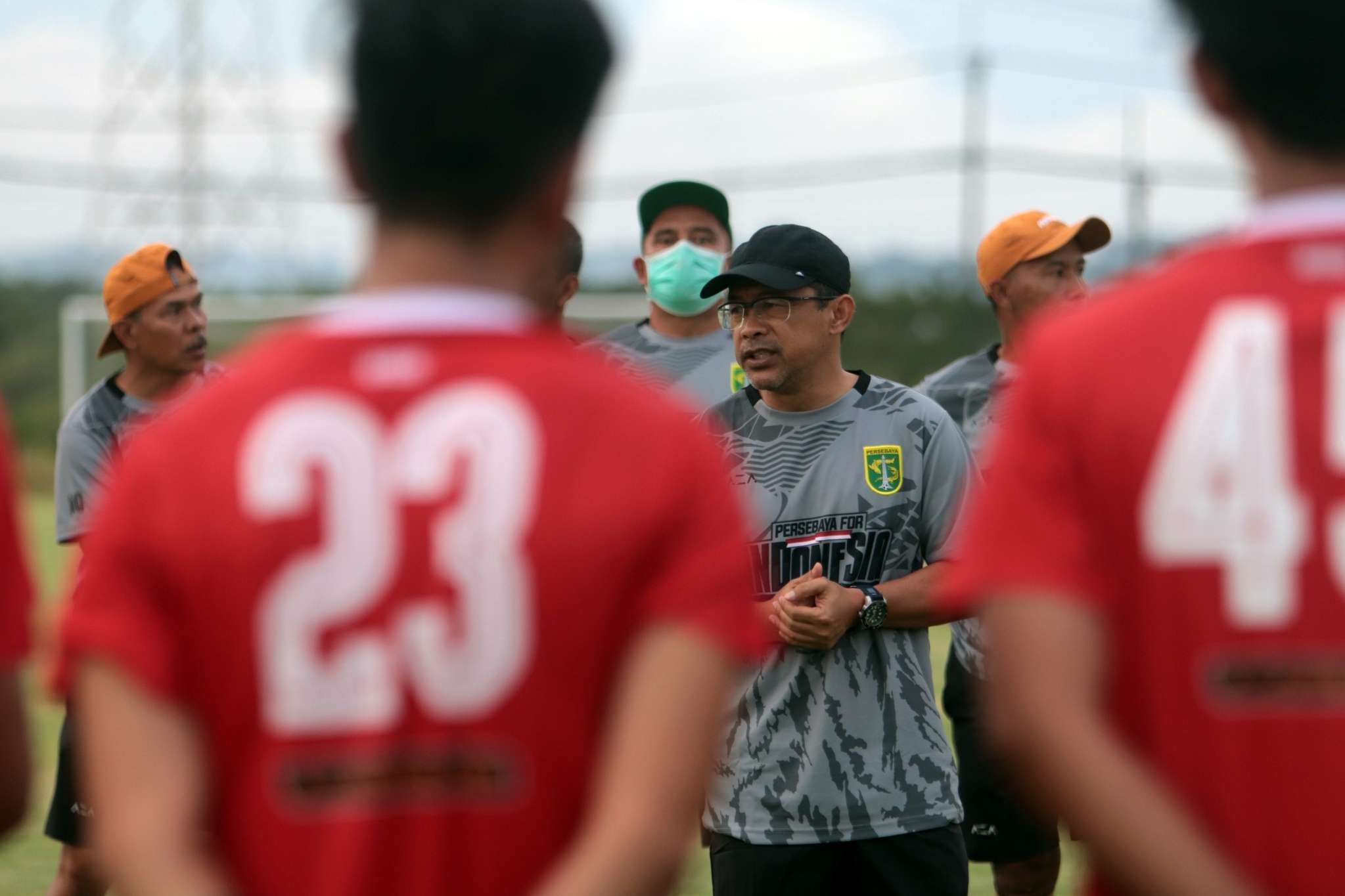 Pelatih Persebaya, Aji Santoso. (Foto: Fariz Yarbo/Ngopibareng.id)