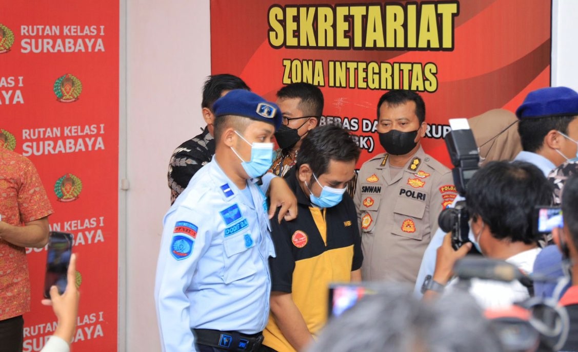 MSAT menghuni Rutan Kelas 1 Medaeng. Pendamping korban pelecehan seksual mendukung keputusan jaksa yang mendakwa MSAT menggunakan pasal pemerkosaan. (Foto: Istimewa)