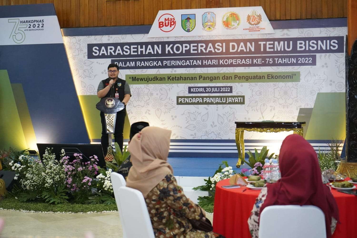 Bupati Kediri Hanindhito Himawan Pramana ingin gerenasi muda ikut mendorong kemajuan koperasi (Foto: Istimewa)