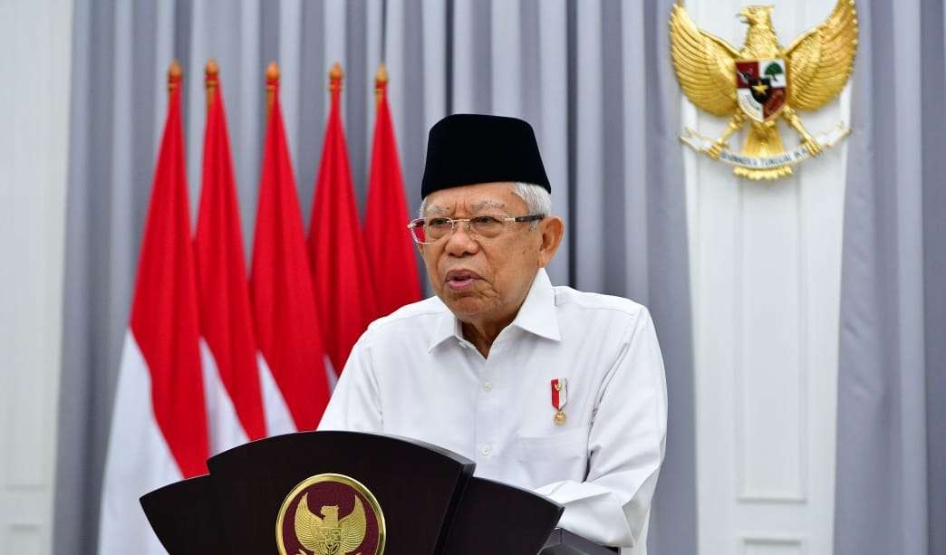 Wapres KH Ma'ruf Amin memperingati Hari Anak Nasional 2022, lindungi anak dari berbagai bahaya ( foto: Setwapres )