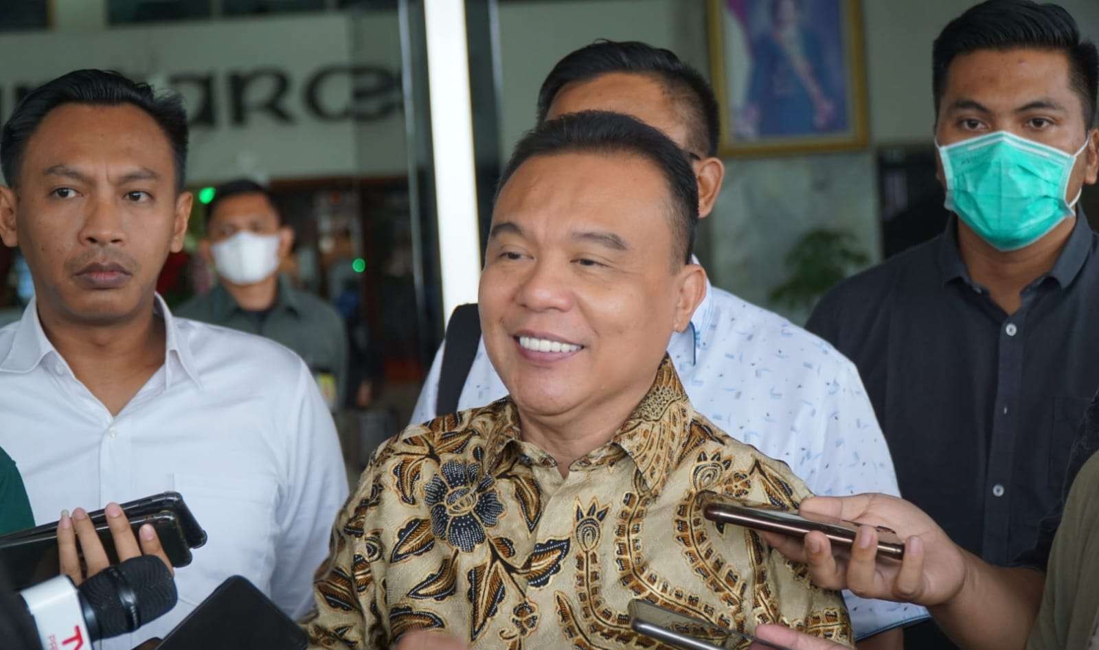 Sekjen Partai Gerindra, Ahmad Muzani, menjelaskan bahwa Rapimnas Gerindra ditunda. (Foto: Istimewa)