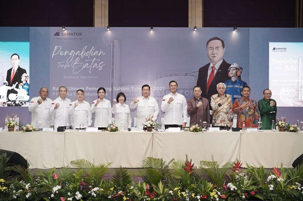 RUPST melakukan Rapat Umum Pemegang Saham Tahunan (RUPST) PT Aneka Gas Industri digelar Rabu, 27 Juli 2022. (Foto: Istimewa)