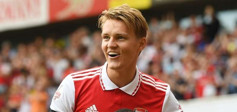 Martin Odegaard didapuk sebagai kapten baru Arsenal. (Foto: Twitter/@Arsenal)