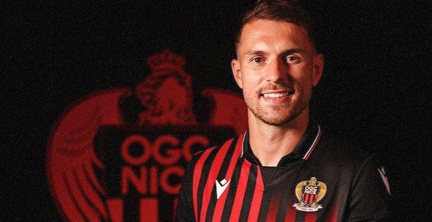 4 tahun jalani musim buruk di Juventus, Aaron Ramsey pilih hijrah ke Liga Prancis bersama OGC Nice. (Foto: Istimewa)